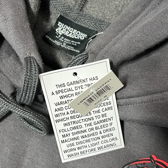DUNGEONS & DRAGONS BEHOLDER HOODIE SIZE MEDIUM - Picture 4 of 5